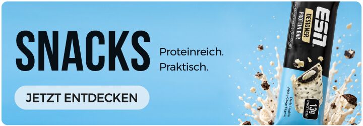 Proteinsnacks für unterwegs