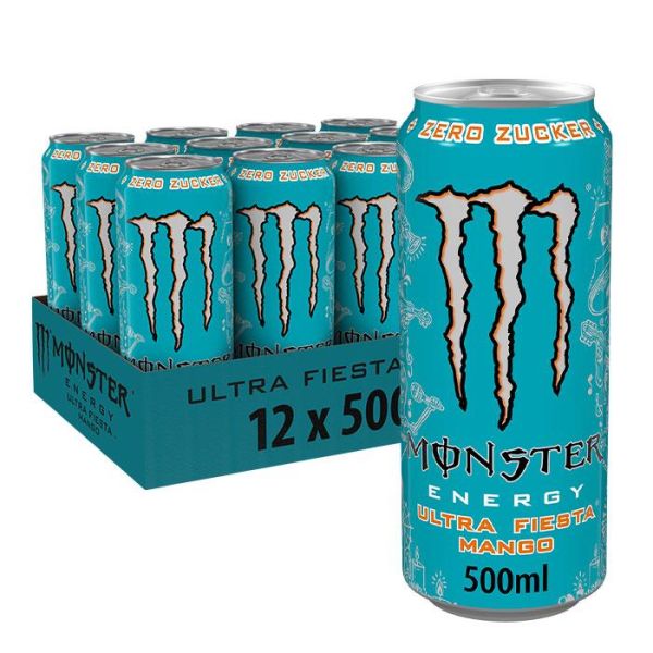 Monster Energy zzgl. Pfand 0,5 l Dose Ultra Fiesta