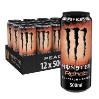Monster Energy zzgl. Pfand 0,5 l Dose Rehab Peach