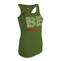 Be an Athlete Tank-Top Women Größe M Navy-Green