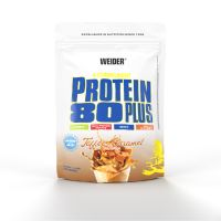 Weider Protein 80 Plus 500 g Standbeutel Toffee-Karamell
