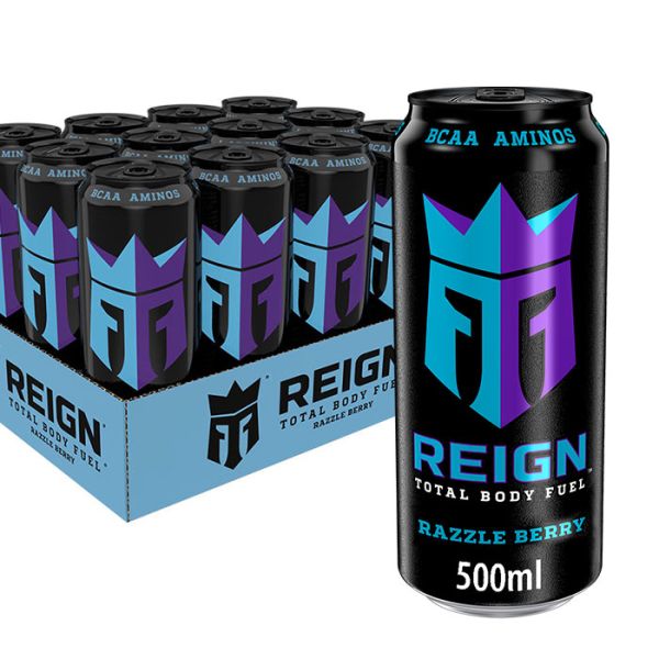 Reign Total Body Fuel Energy Drink zzgl. Pfand | Razzle Berry | 12 x 500 ml