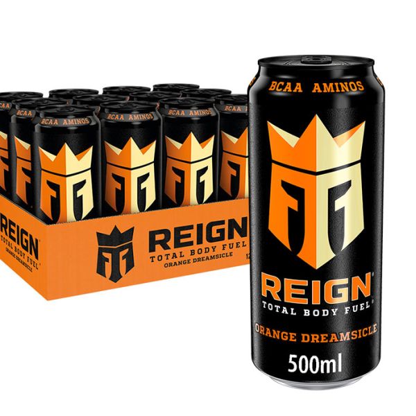 Reign Total Body Fuel Energy Drink zzgl. Pfand | Orange Dreamsicle | 12 x 500 ml