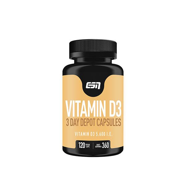 ESN Vitamin D3 Support 120 Kapseln