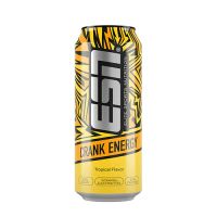 ESN CRANK Energy Drink mit Koffein 0,5l zzgl. Pfand Tropical