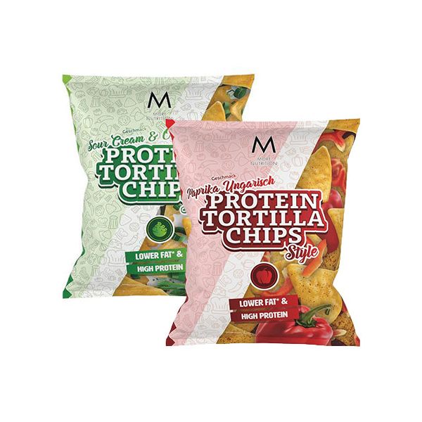 6 x More Nutrion Protein Tortilla Chips 50 g