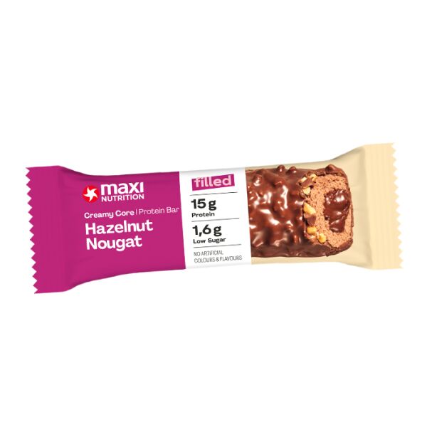 MaxiNutrition Creamy Core 45g Bar Hazelnut Nougat