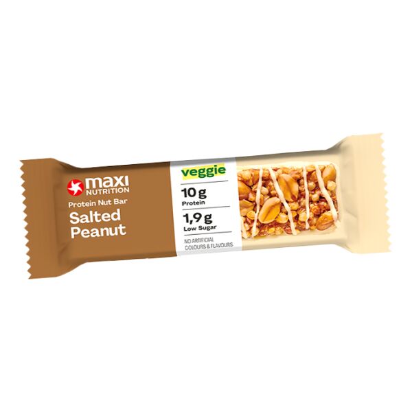 MaxiNutrition Protein Nut Bar 46g Salted Peanut - vegetarisch | MHD 31.10.26