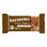 HAFERVOLL Organic Flapjack 60 g Cocoa Nib-Hazelnut -...