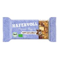 HAFERVOLL Organic Flapjack 60 g Poppy Seed-Apricot -...