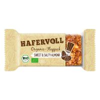 HAFERVOLL Organic Flapjack 60 g Sweet & Salty Almond...