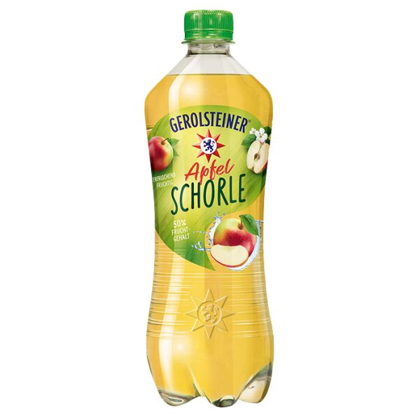 Gerolsteiner Apfelschorle zzgl. Pfand 0,75 l Flasche