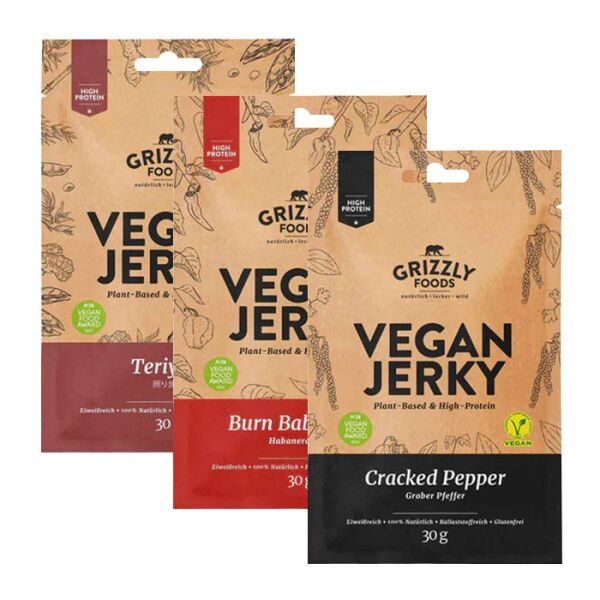 Grizzly Food Vegan Jerky 30 g