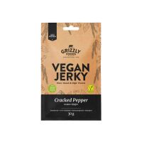 Grizzly Food Vegan Jerky Cracked Pepper 30 g