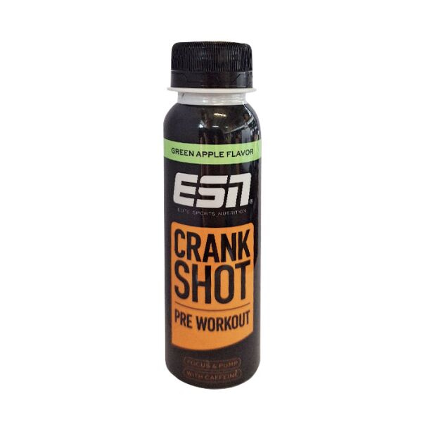 ESN Crank Pre Workout Shot 95 ml Green Apple