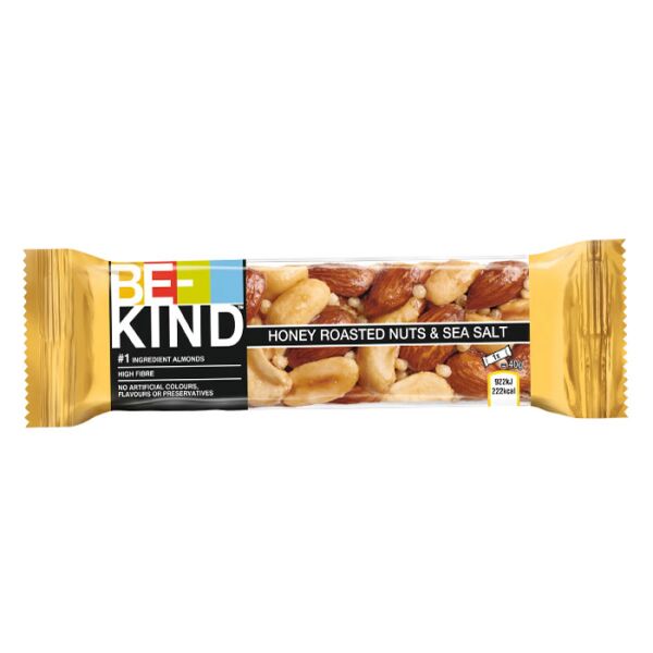 BE-KIND Honey Roasted Nuts & Sea Salt 40g