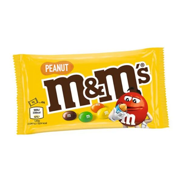 M&MS Peanut 45 g Beutel