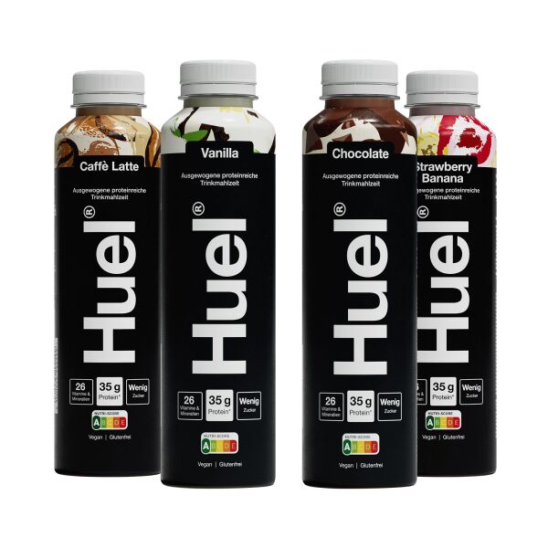 BUNDLE Huel Black Edition Trinkmahlzeit 4 x 500 ml