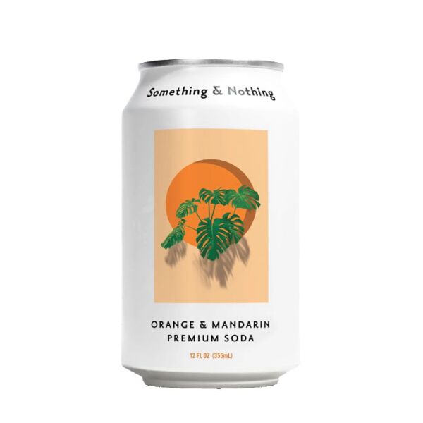 Something & Nothing Drink zzgl. Pfand 330 ml Premium Soda Orange & Mandarin