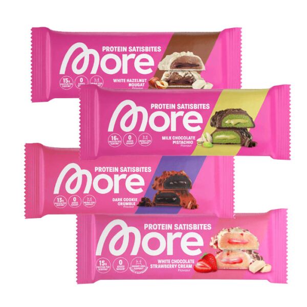More Nutrition Protein Satisbites 50 g | 2 Bites