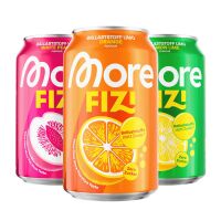 More Nutrition FIZI 330 ml | Limo mit Ballaststoffen...