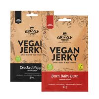 Grizzly Food Vegan Jerky Mixed-Bundle 2 x 30 g