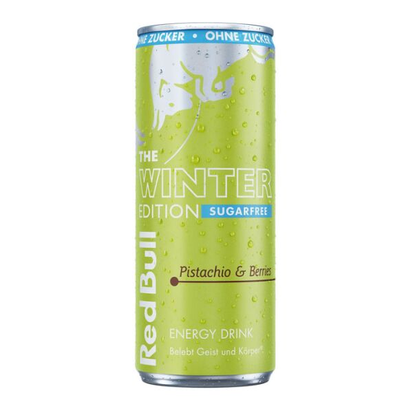 Red Bull Energy Drink zzgl. Pfand SUGARFREE 2026 WINTER Edition | Pistachio & Berries